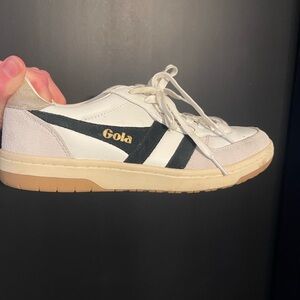 Gola White and Black Casual Sneakers